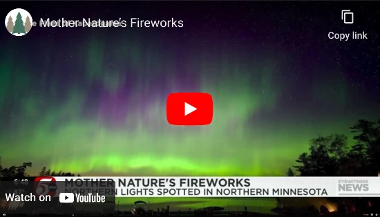 Northern Lights Voyageurs National Park