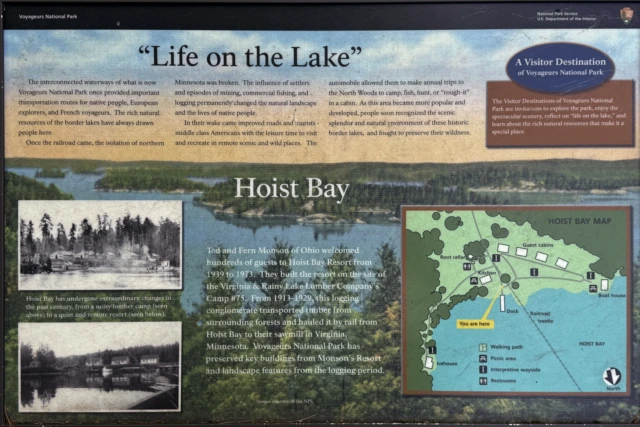 Hoist Bay in Voyageurs National Park